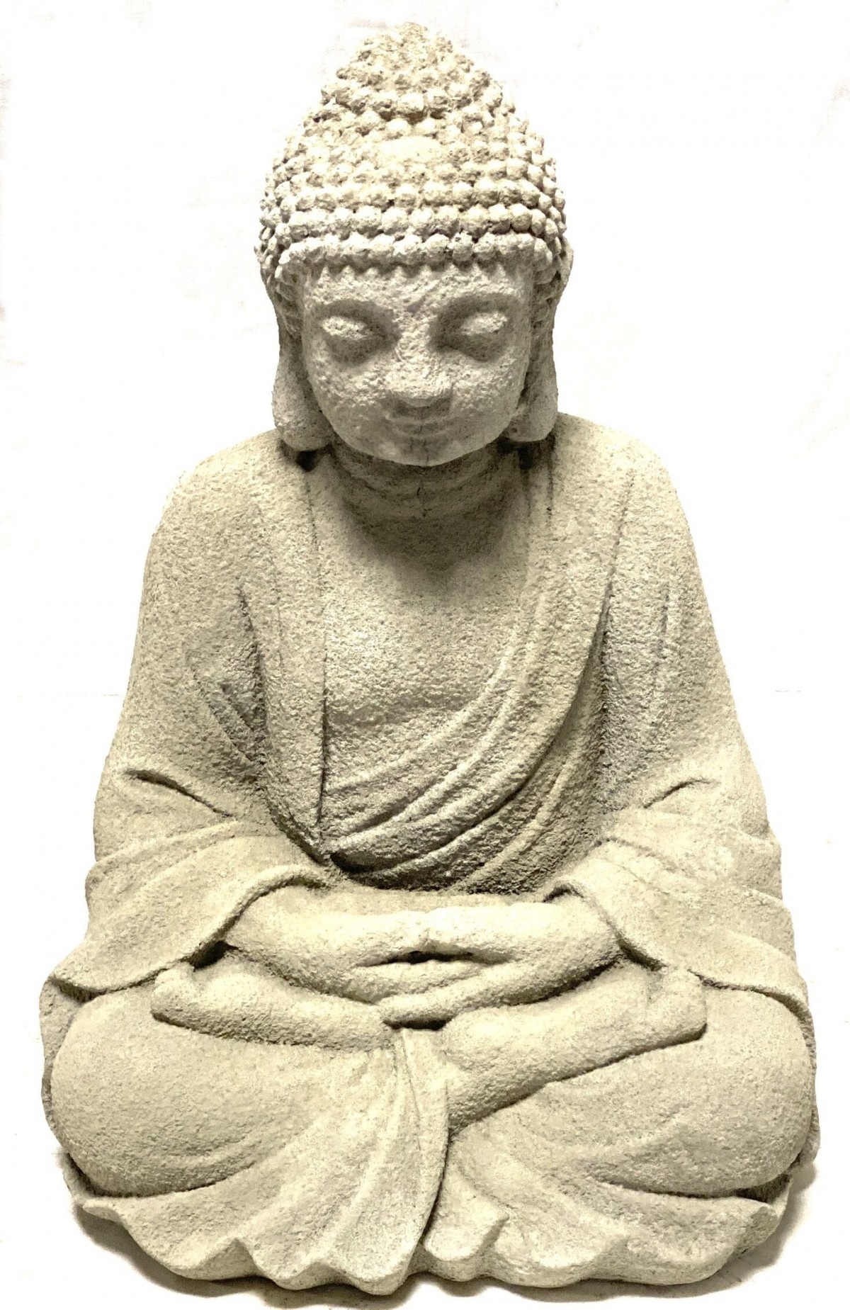 14014 Double Lotus Meditating Buddha 21 H x 14 L x 21 W, 67 lbs.