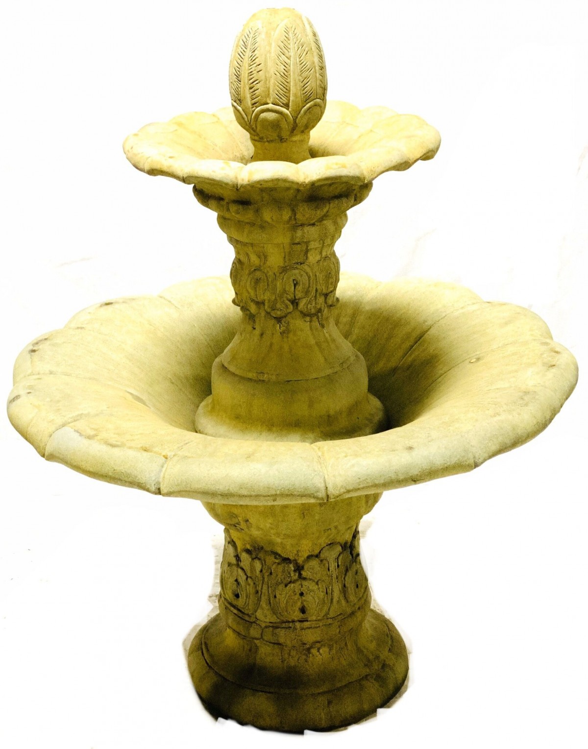 95511 2-Tier Lotus Leaf Fountain (Self Contained) 33 H x 28 Dia., 235 lbs.